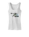 I'm A Catch Swordfish Womens Tank Top-Womens Tank Tops-TooLoud-White-X-Small-Davson Sales