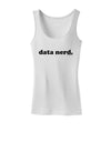 Data Nerd Simple Text Womens Tank Top by TooLoud-Womens Tank Tops-TooLoud-White-X-Small-Davson Sales