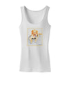 Laying Retriever Watercolor Womens Tank Top-Womens Tank Tops-TooLoud-White-X-Small-Davson Sales