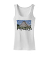 Mexico - Mayan Temple Cut-out Womens Tank Top-Womens Tank Tops-TooLoud-White-X-Small-Davson Sales