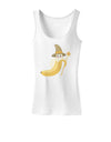 Ben Banana Wizard - Cute Fruit Halloween Womens Tank Top-Womens Tank Tops-TooLoud-White-X-Small-Davson Sales