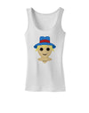 Cute Pixel Scarecrow Womens Tank Top-Womens Tank Tops-TooLoud-White-X-Small-Davson Sales