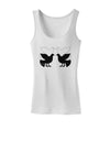 Four Calling Birds Womens Tank Top-Womens Tank Tops-TooLoud-White-X-Small-Davson Sales