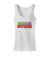 Nicu Nurse Womens Petite Tank Top-TooLoud-White-X-Small-Davson Sales