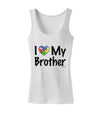 I Heart My Brother - Autism Awareness Womens Tank Top by TooLoud-Womens Tank Tops-TooLoud-White-X-Small-Davson Sales