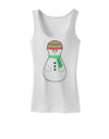 Cute Snowman Matryoshka Nesting Doll - Christmas Womens Tank Top-Womens Tank Tops-TooLoud-White-X-Small-Davson Sales