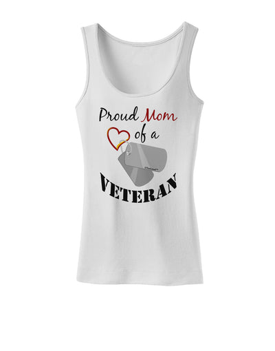 Mom of Veteran Womens Tank Top-Womens Tank Tops-TooLoud-White-X-Small-Davson Sales