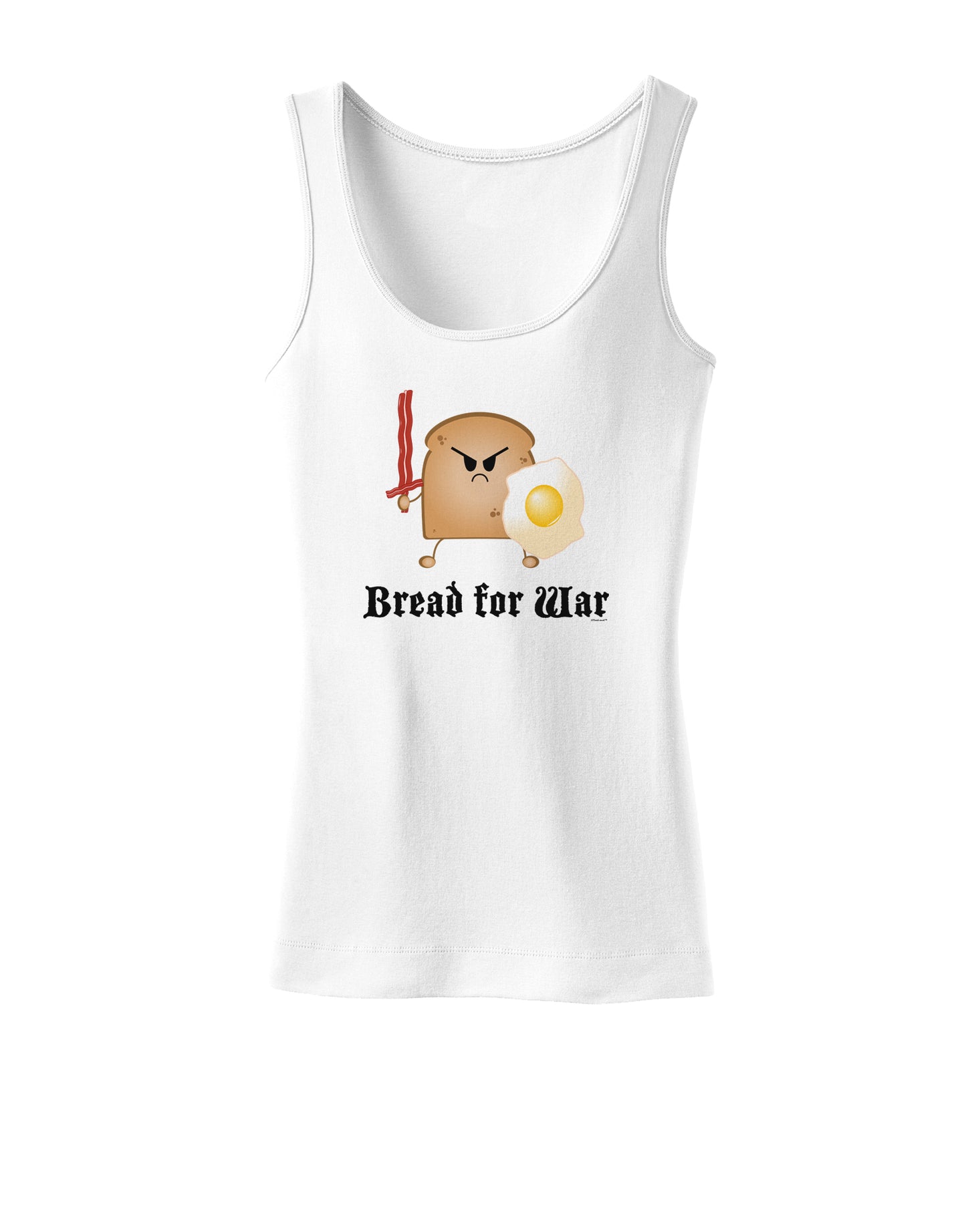 Bread for War Womens Tank Top-Womens Tank Tops-TooLoud-White-X-Small-Davson Sales