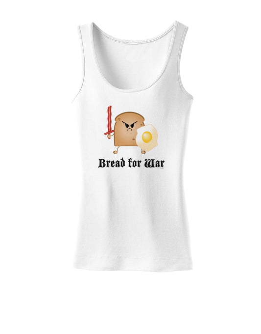 Bread for War Womens Tank Top-Womens Tank Tops-TooLoud-White-X-Small-Davson Sales