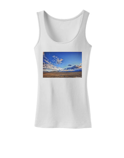 Garden of the Gods Colorado Womens Petite Tank Top-TooLoud-White-X-Small-Davson Sales