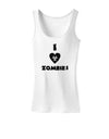 I Heart Zombies - Biohazard Heart Womens Tank Top-Womens Tank Tops-TooLoud-White-X-Small-Davson Sales