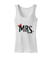 Matching Mr and Mrs Design - Mrs Bow Womens Tank Top by TooLoud-Womens Tank Tops-TooLoud-White-X-Small-Davson Sales