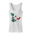 Mexican Roots - Mexico Outline Mexican Flag Womens Tank Top by TooLoud-Womens Tank Tops-TooLoud-White-X-Small-Davson Sales