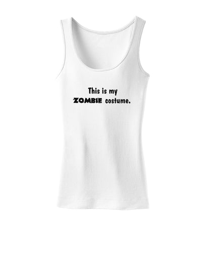 This Is My Zombie Costume - Halloween Womens Tank Top-Womens Tank Tops-TooLoud-White-X-Small-Davson Sales