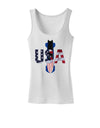 USA Bobsled Womens Petite Tank Top by TooLoud-TooLoud-White-X-Small-Davson Sales