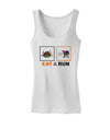 Eat & Run Black Friday Womens Tank Top-Womens Tank Tops-TooLoud-White-X-Small-Davson Sales