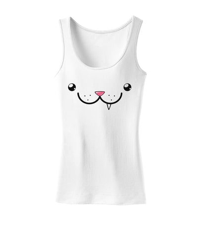 Kyu-T Face - Snaggle the critter Womens Tank Top-Womens Tank Tops-TooLoud-White-X-Small-Davson Sales