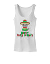 Happy Cinco de Mayo Cat Womens Tank Top by TooLoud-Womens Tank Tops-TooLoud-White-X-Small-Davson Sales