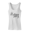 Halloween Current Year Script Text Womens Tank Top-Womens Tank Tops-TooLoud-White-X-Small-Davson Sales