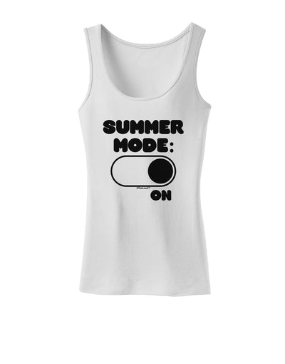 Summer Mode On Womens Tank Top by TooLoud-Womens Tank Tops-TooLoud-White-X-Small-Davson Sales