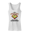 Musician - Superpower Womens Petite Tank Top-TooLoud-White-X-Small-Davson Sales