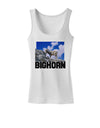 Bighorn Ram Text Womens Tank Top-Womens Tank Tops-TooLoud-White-X-Small-Davson Sales