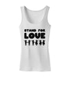 Stand For Love Womens Tank Top-Womens Tank Tops-TooLoud-White-X-Small-Davson Sales