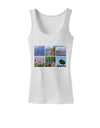 Palm Springs Square Collage Womens Tank Top-Womens Tank Tops-TooLoud-White-X-Small-Davson Sales