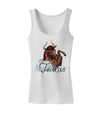 Taurus Color Illustration Womens Tank Top-Womens Tank Tops-TooLoud-White-X-Small-Davson Sales