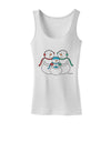 Cute Snowman Family with Boy Womens Tank Top by TooLoud-Womens Tank Tops-TooLoud-White-X-Small-Davson Sales