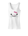 Kyu-T Face - Tinya Cute Girl Mouse Womens Tank Top-Womens Tank Tops-TooLoud-White-X-Small-Davson Sales