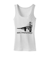 Bay Bridge Cutout Design - San Francisco Womens Tank Top by TooLoud-Womens Tank Tops-TooLoud-White-X-Small-Davson Sales