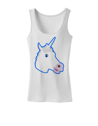 Fanciful Unicorn Womens Tank Top-Womens Tank Tops-TooLoud-White-X-Small-Davson Sales