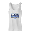 All Bits Are Created Equal - Net Neutrality Womens Tank Top-Womens Tank Tops-TooLoud-White-X-Small-Davson Sales