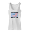 Support Our Veterans Womens Tank Top-Womens Tank Tops-TooLoud-White-X-Small-Davson Sales