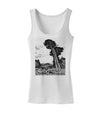 Colorado Landscape Watercolor BW Womens Tank Top-Womens Tank Tops-TooLoud-White-X-Small-Davson Sales