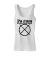 Pa Rum Pum Pum Pum BnW Womens Tank Top-Womens Tank Tops-TooLoud-White-X-Small-Davson Sales