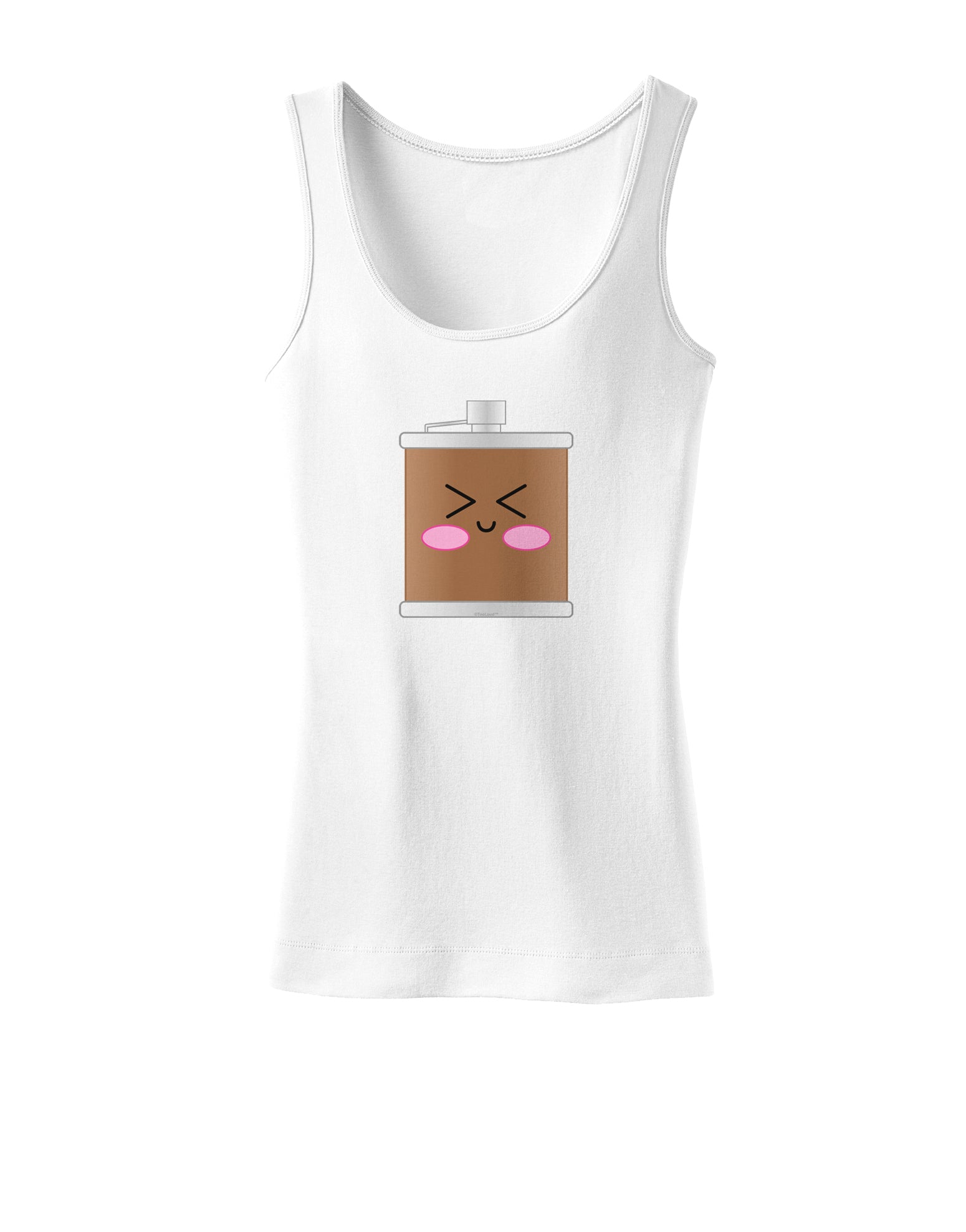Swigs the Flask Womens Tank Top-Womens Tank Tops-TooLoud-White-X-Small-Davson Sales