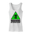 Warning May Contain Alcohol Womens Tank Top by TooLoud-Womens Tank Tops-TooLoud-White-X-Small-Davson Sales