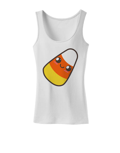 Cute Mother Candy Corn Family Halloween Womens Tank Top-Womens Tank Tops-TooLoud-White-X-Small-Davson Sales