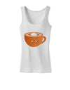 Cute Holiday Drink Pumpkin Spice Latte Womens Tank Top-Womens Tank Tops-TooLoud-White-X-Small-Davson Sales