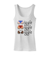 Wiggle Wiggle Wiggle - Twerk Color Womens Tank Top-Womens Tank Tops-TooLoud-White-X-Small-Davson Sales