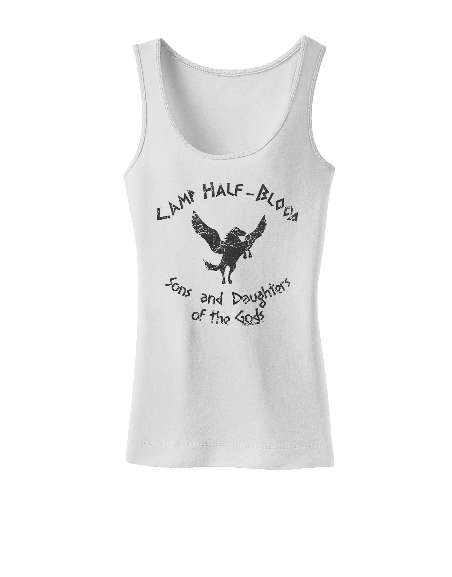 Camp Half-Blood Sons and Daughters Womens Petite Tank Top-TooLoud-White-X-Small-Davson Sales