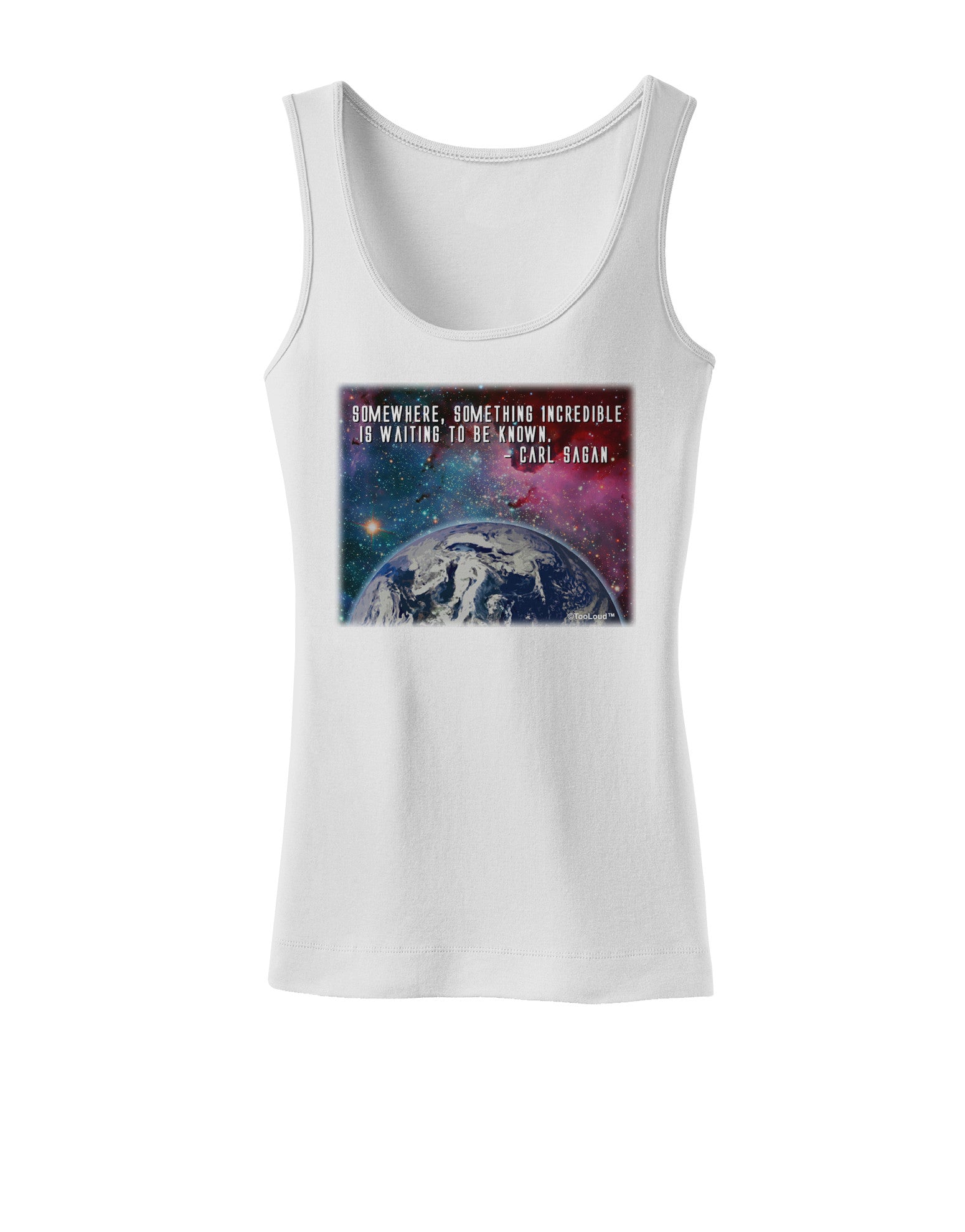 Something Incredible Womens Petite Tank Top-TooLoud-White-X-Small-Davson Sales