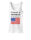 Thank a Veteran Today Womens Tank Top-Womens Tank Tops-TooLoud-White-X-Small-Davson Sales