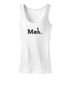 Meh Womens Tank Top-Womens Tank Tops-TooLoud-White-X-Small-Davson Sales