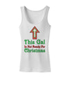 This Gal Is Not Ready For Christmas Womens Tank Top-Womens Tank Tops-TooLoud-White-X-Small-Davson Sales