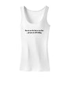 You Can See the Look On My Face - Funny Womens Tank Top-Womens Tank Tops-TooLoud-White-X-Small-Davson Sales