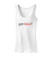 Got Blood Womens Tank Top-Womens Tank Tops-TooLoud-White-X-Small-Davson Sales