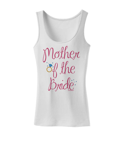 Mother of the Bride - Diamond - Color Womens Tank Top-Womens Tank Tops-TooLoud-White-X-Small-Davson Sales